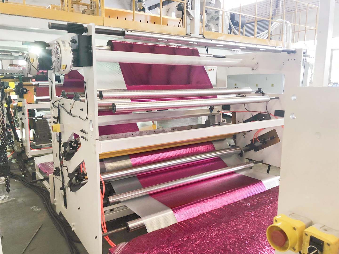 Máquina de película de burbujas de aire de 7 capas