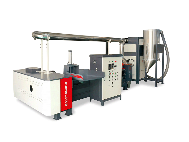 New PE Film Recycling Unit (No Water, No Heating)