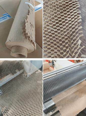 sobre de papel de nido de abeja