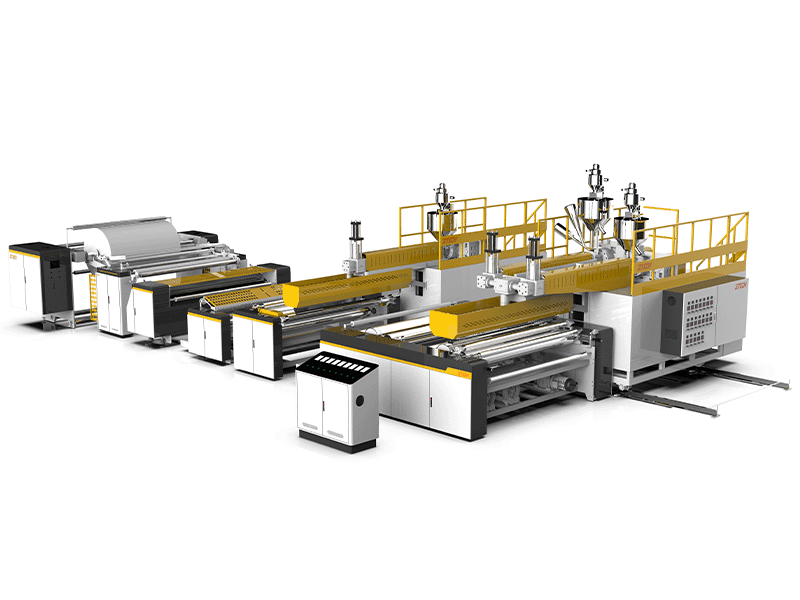 M&aacute;quina para fabricar film de burbujas de aire de 3 capas