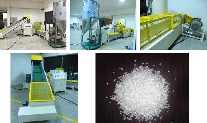 Máquina de reciclaje de plástico en China