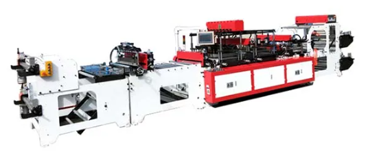 Máquina para fabricar bolsas de columna de aire para embalaje protector